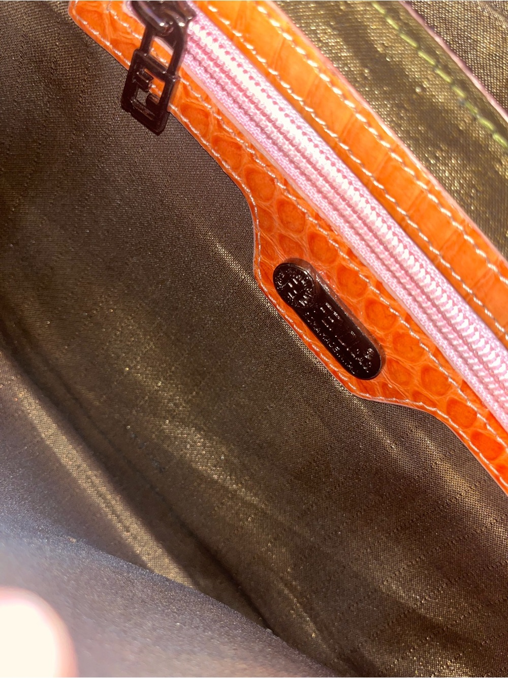 Vintage FENDI Beaded Baguette Bag – RARE Y2K Collector Piece - Picture 6 of 7